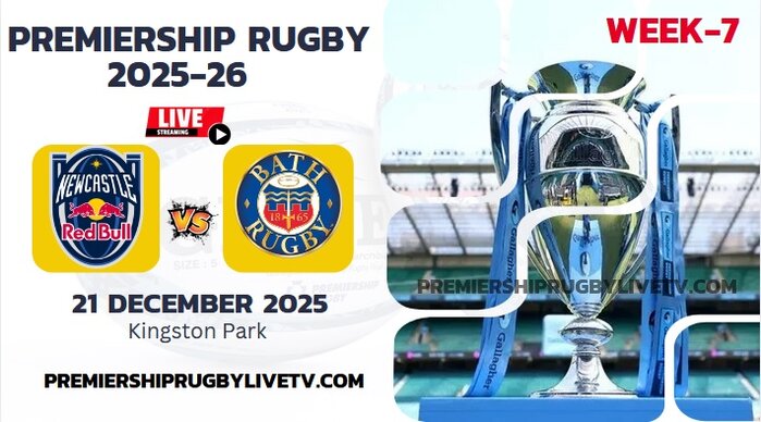(Watch) Newcastle Red Bulls Vs Bath Rugby Rd 7 Live Stream 2025: Premiership Rugby